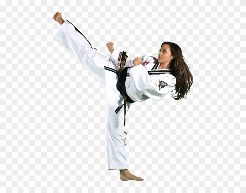Adult Martial Arts - Martial Arts High Kick Clipart