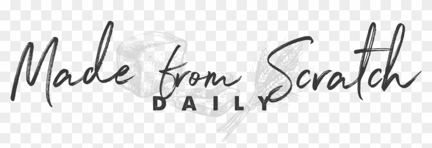 Bread, The Way It Ought To Be - Calligraphy Clipart #3586947