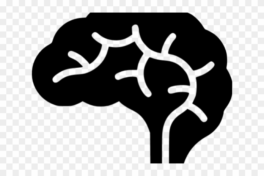 Brains Clipart Black And White - Brain Clipart Png Transparent Png #3587060