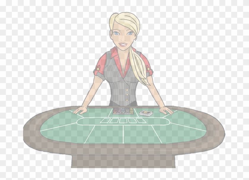Gambling-table - Sitting Clipart