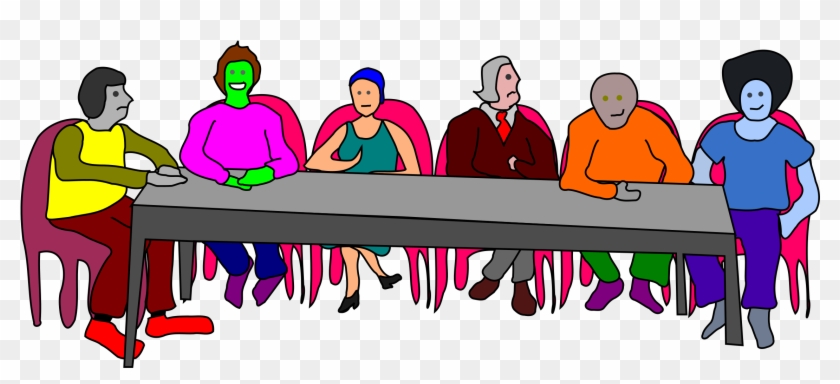 Free Meeting Table Icon Png , Png Download - Meeting On Table Png Clipart #3587380