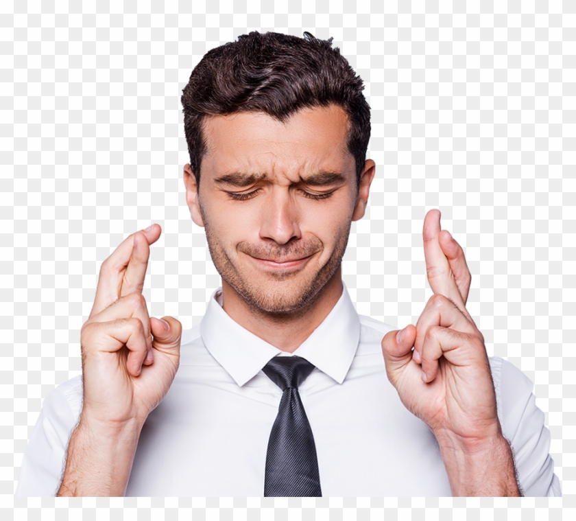 Get To Know Your Sales Cycle More - Fingers Crossed Clipart #3587611