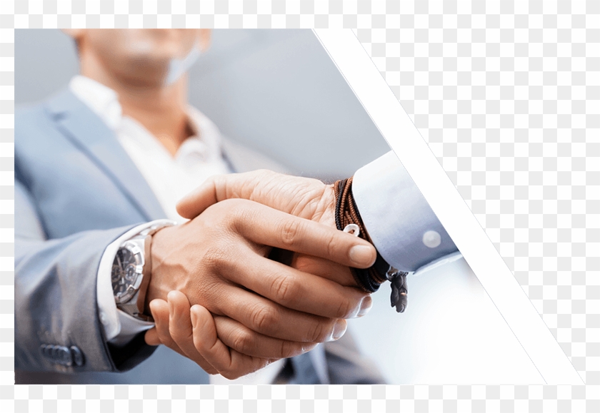 Business Attire And Handshake - Successful Partnerships Clipart