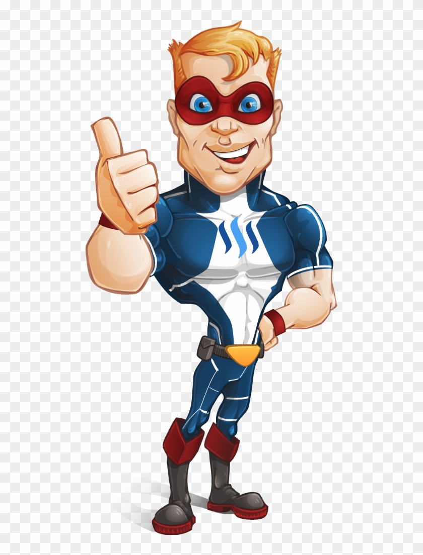 Thumbsup These Guys Are Superheroes - Have No Fear Super Hero Clipart
