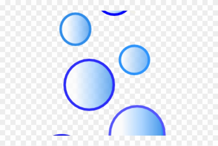 Bubbles Clipart Blue Bubble - Circle - Png Download