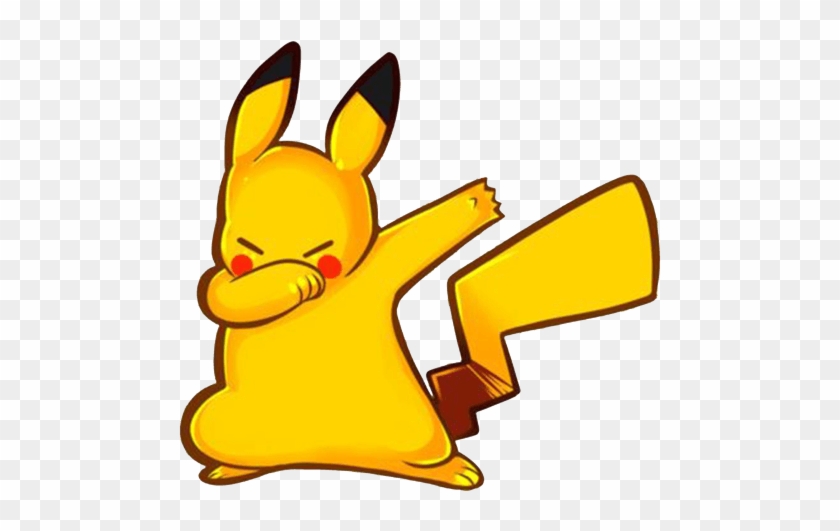 Dab Pikachu - Pikachu Dab Png Clipart #3588179