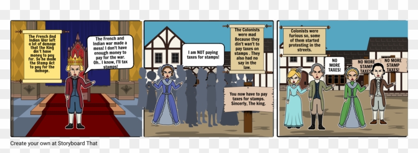 The Stamp Act Of - Cartoon Clipart #3588287