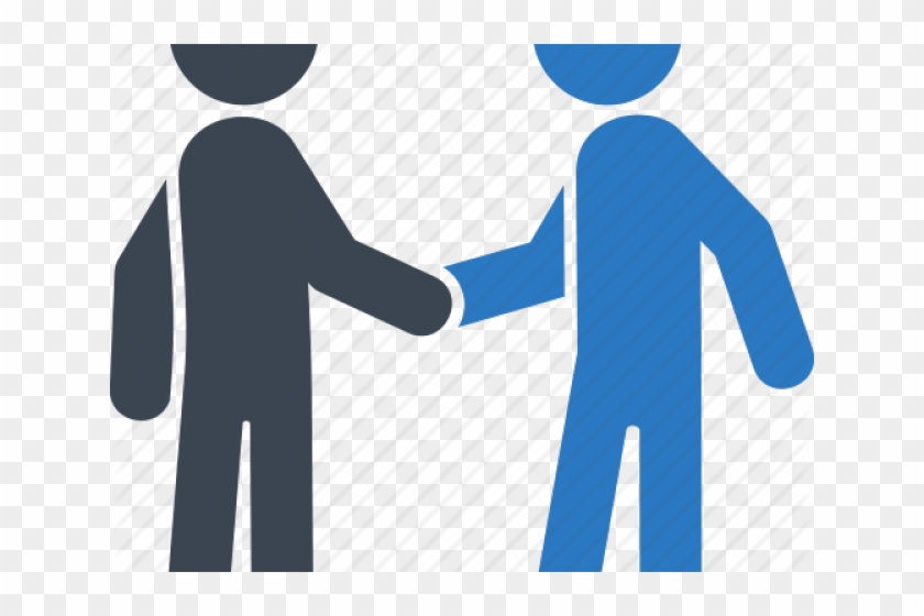 People Shaking Hands Icon Clipart #3588289