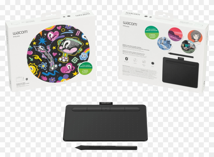 Pen Tablet, Intuos S Bluetooth Wacom Ctl 4100wlk N - Wacom Intuos Ctl 4100 Clipart #3588461