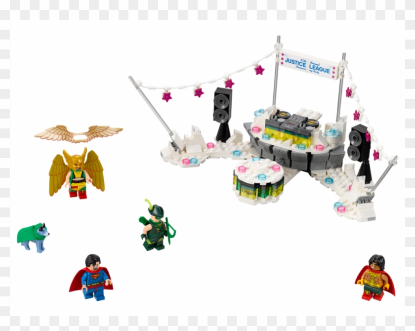 Lego Justice League Anniversary Clipart