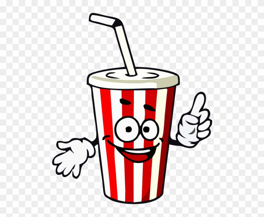 Jpg Stock A Hand Drawn Picture Of Cup Coffe - Cartoon Soda Cup Clipart