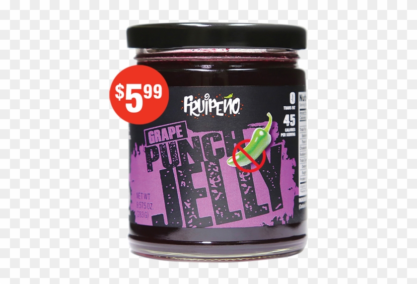 Spread My Delicious Grape Punch Jelly Along With Cream - Chutney Clipart