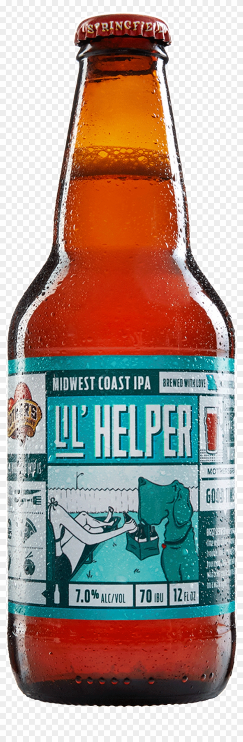 9594844 - Mothers Brew Co Bottle Clipart