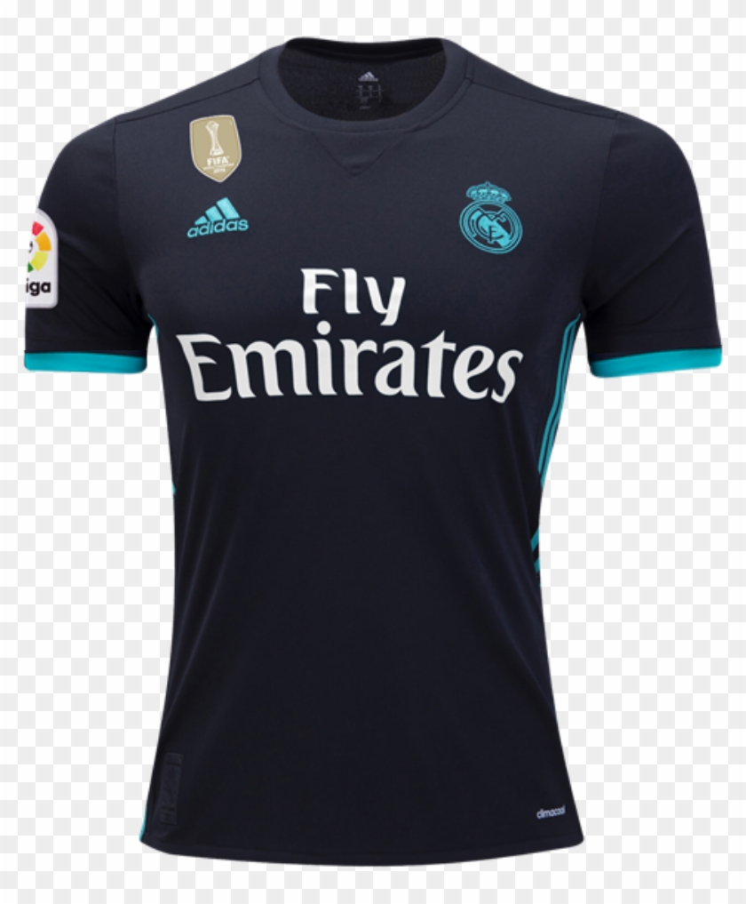 Real Madrid 17/18 Away Jersey - Arsenal Clipart #3589687
