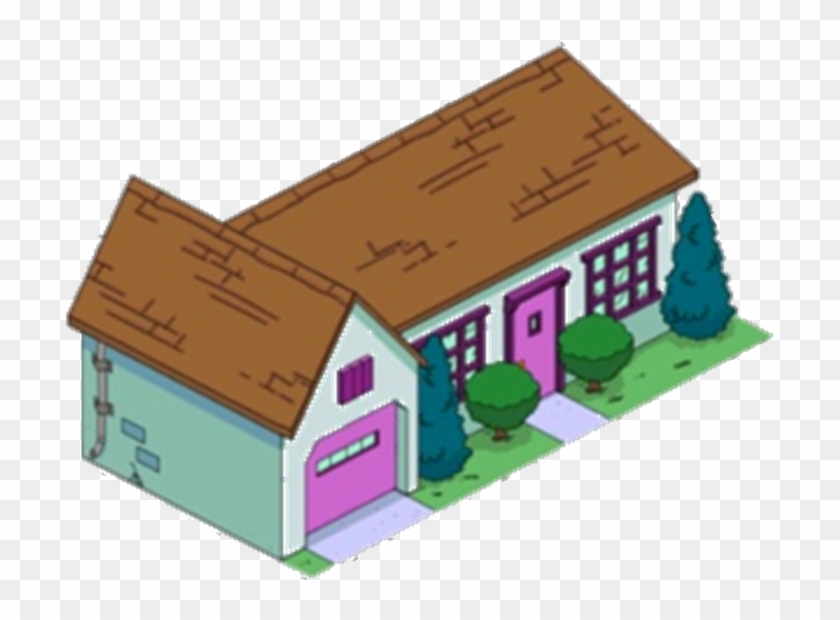 Wiggum House - Simpsons Tapped Out House Clipart #3589984