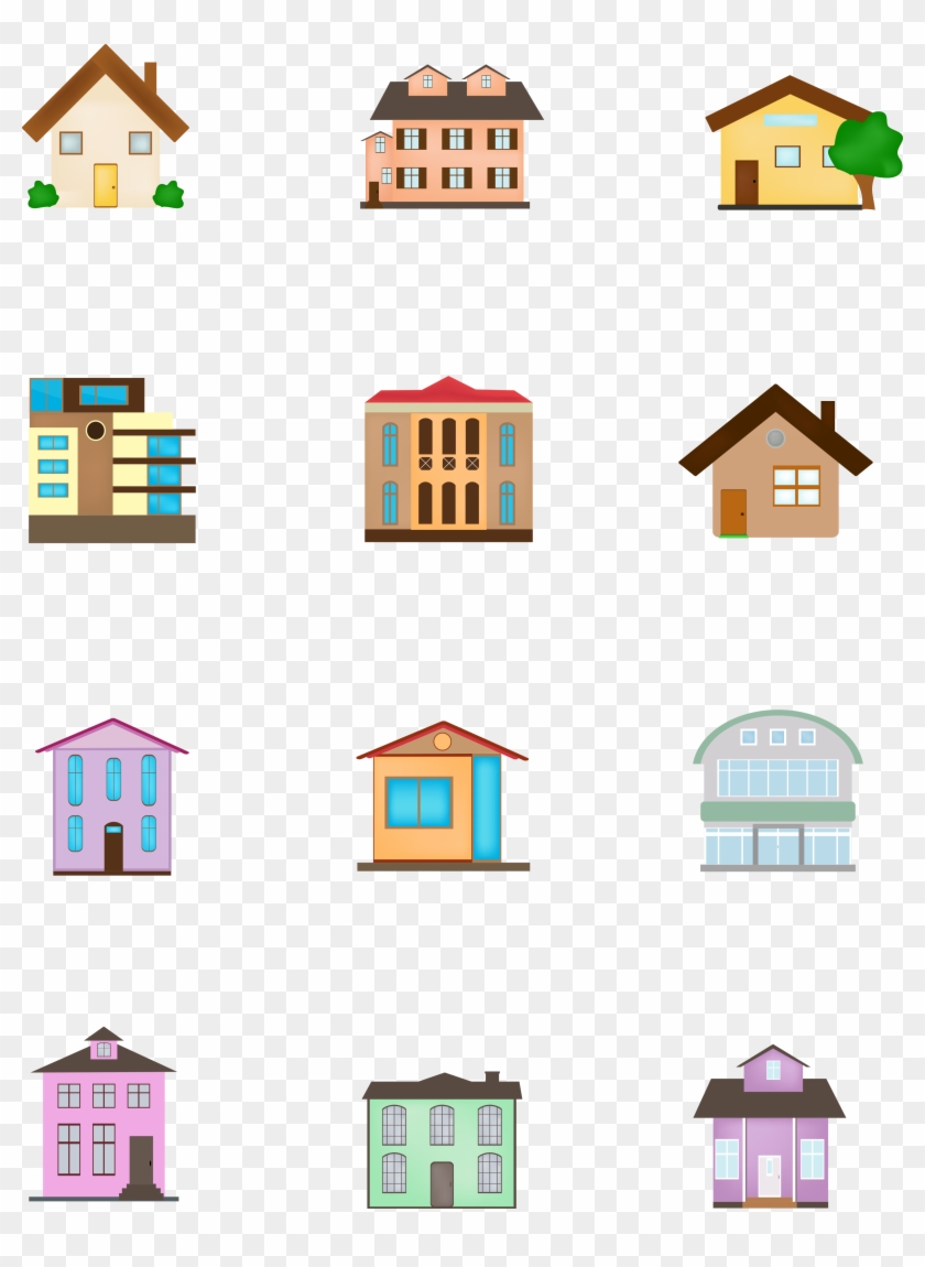 Nice Houses - House Clipart #3590309
