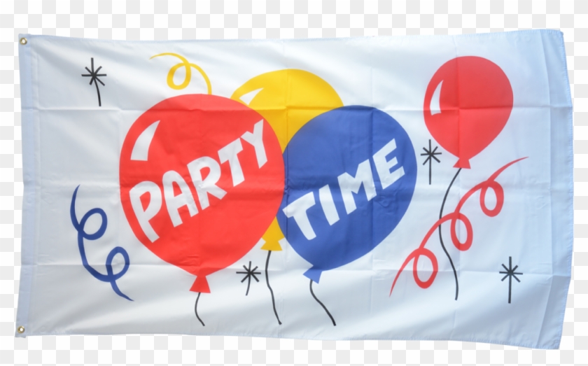 Party Flag Png Clipart #3590469