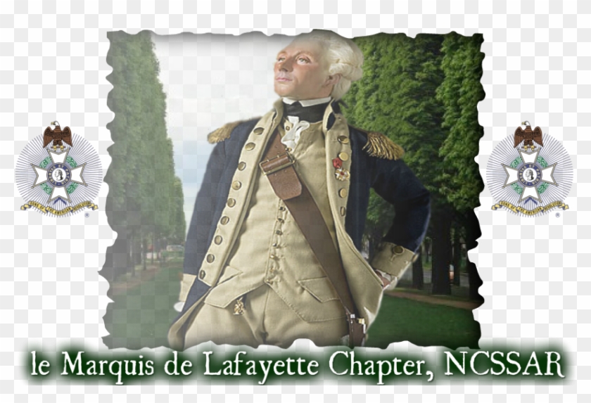 Compatriot Revolutionary War Ancestors - Marquis De Lafayette Clipart