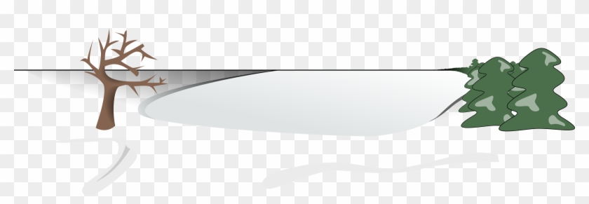 Winter View Of Lake Icons Png - Winter Lake Clip Art Transparent Png