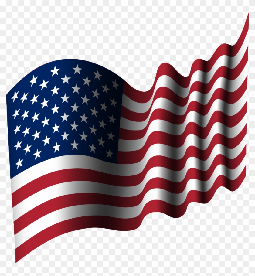 Flag - American And Russian Flag Clipart #3590797