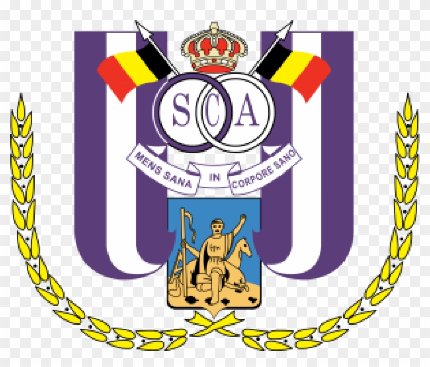 Brussels Country - Rsc Anderlecht Logo Png Clipart #3591090