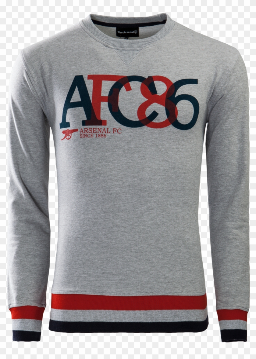 Arsenal Retro Shirt Long Sleeve - Long-sleeved T-shirt Clipart #3591426