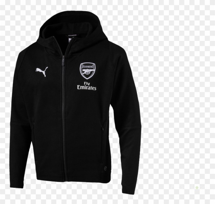 Arsenal Fc Casual Performance Hooded Jac - Calm I M A Gooner Clipart