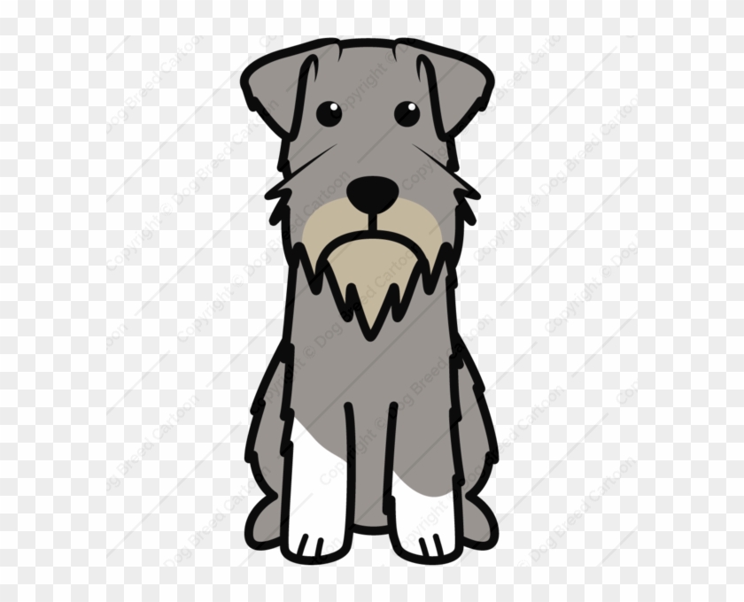 Dogs Cartoon Png - Mini Schnauzer Clip Art Transparent Png #3591579