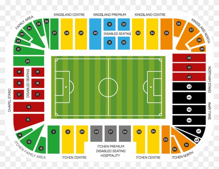 How To Buy - St Marys Stadium Southampton Clipart #3591658
