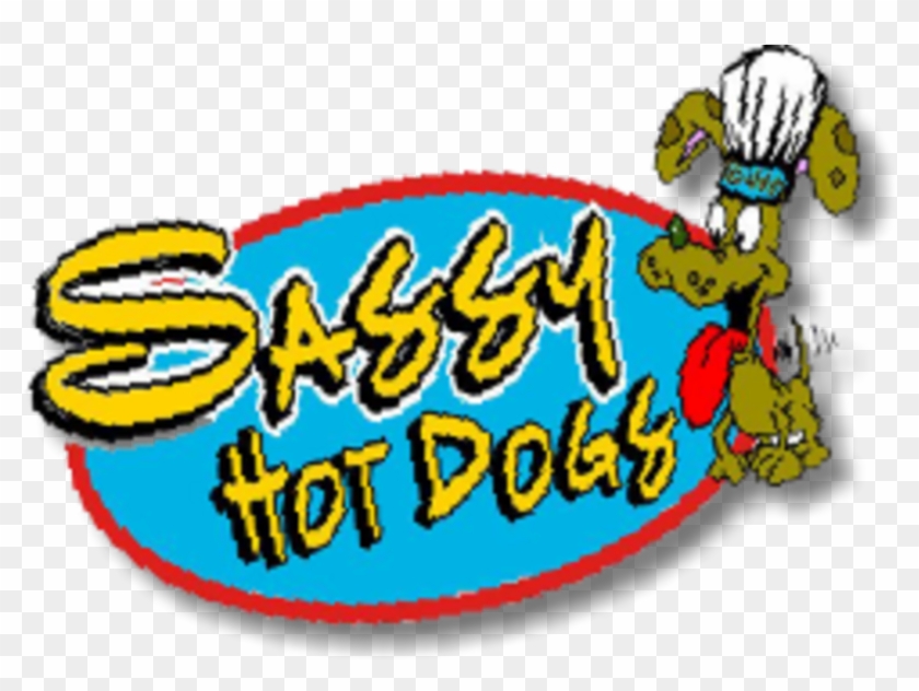 Sassy Hot Dog Logo - Cartoon Clipart