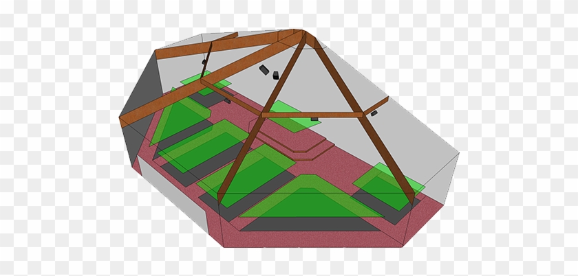 Central Podium - Wood Clipart #3592332