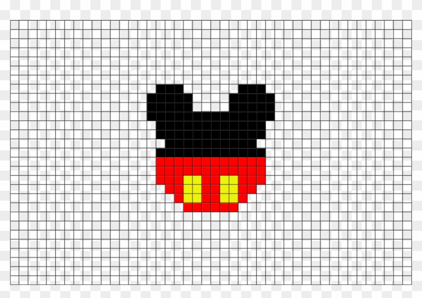 Pixel Art Minnie Mouse Clipart