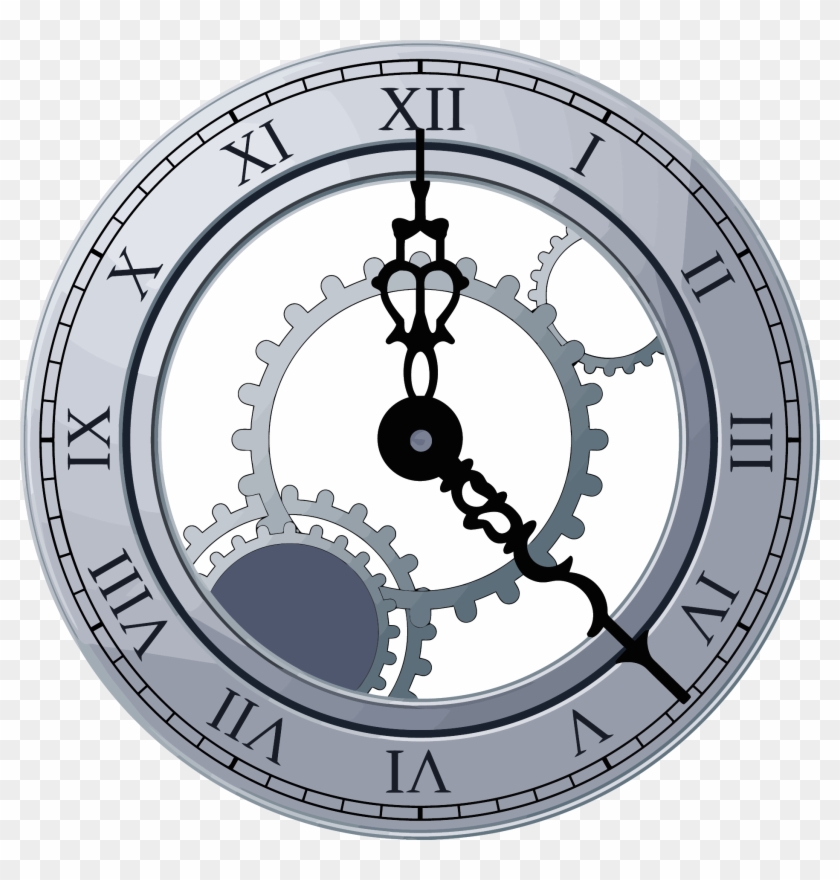 Respect Clock Clipart Png - Analog Clock Number Roman Transparent Png #3592514