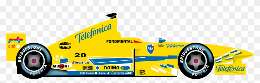 Minardi F1 Formula 1 Png Image - Telefônica Vivo Clipart #3592601