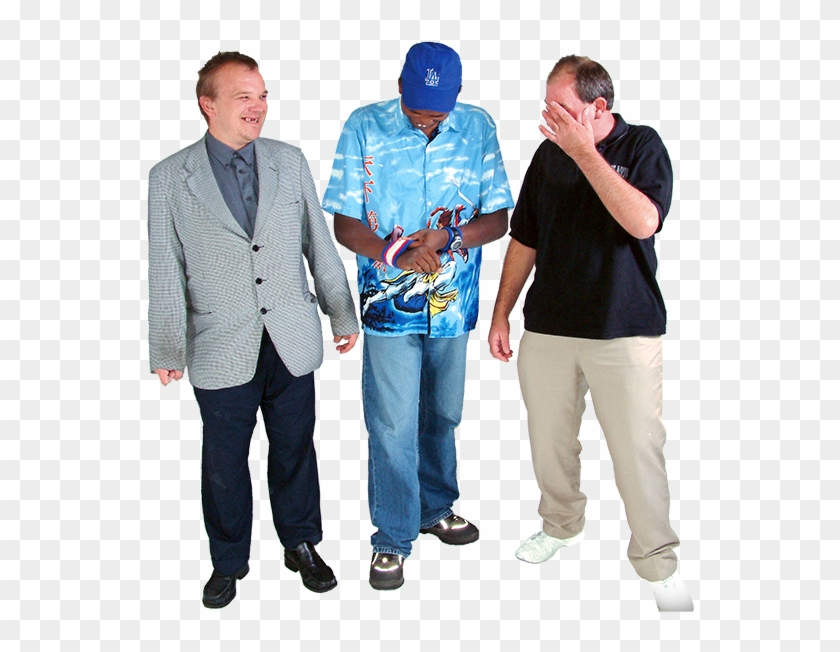 Embarrassed Men Photosymbols - Standing Clipart