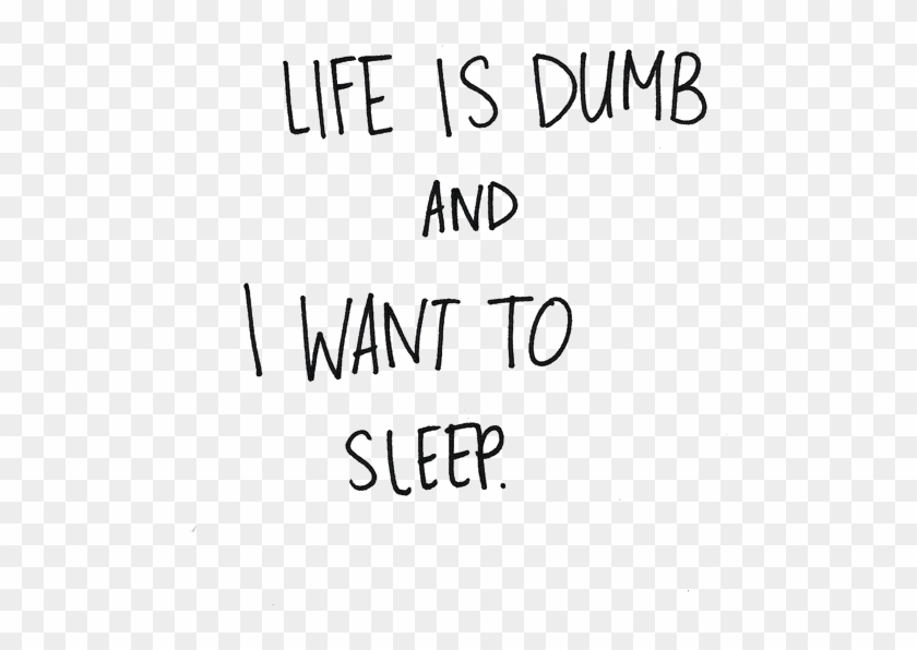 Lol Funny Quote Life Sleep Transparent Editsbyrj - Funny Quotes Transparent Clipart #3593417