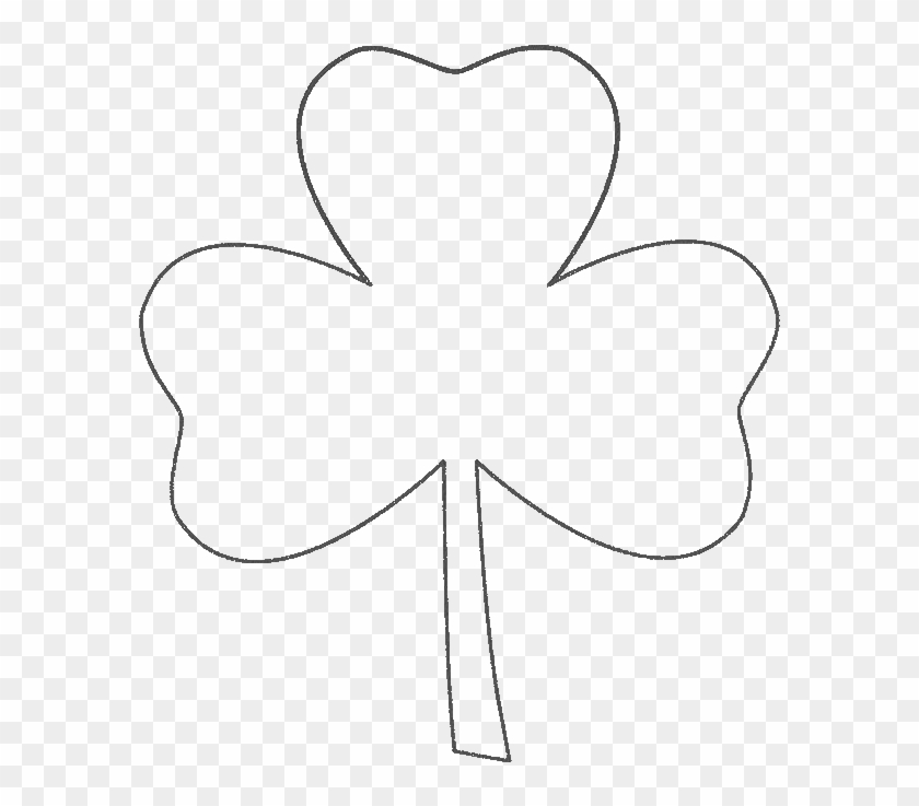 A Drawing Of Three L - St Patrick Day Leaf Clipart #3593519