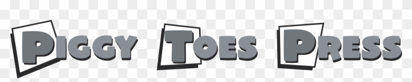 Piggy Toes Press Logo Png Transparent - Black-and-white Clipart #3593661