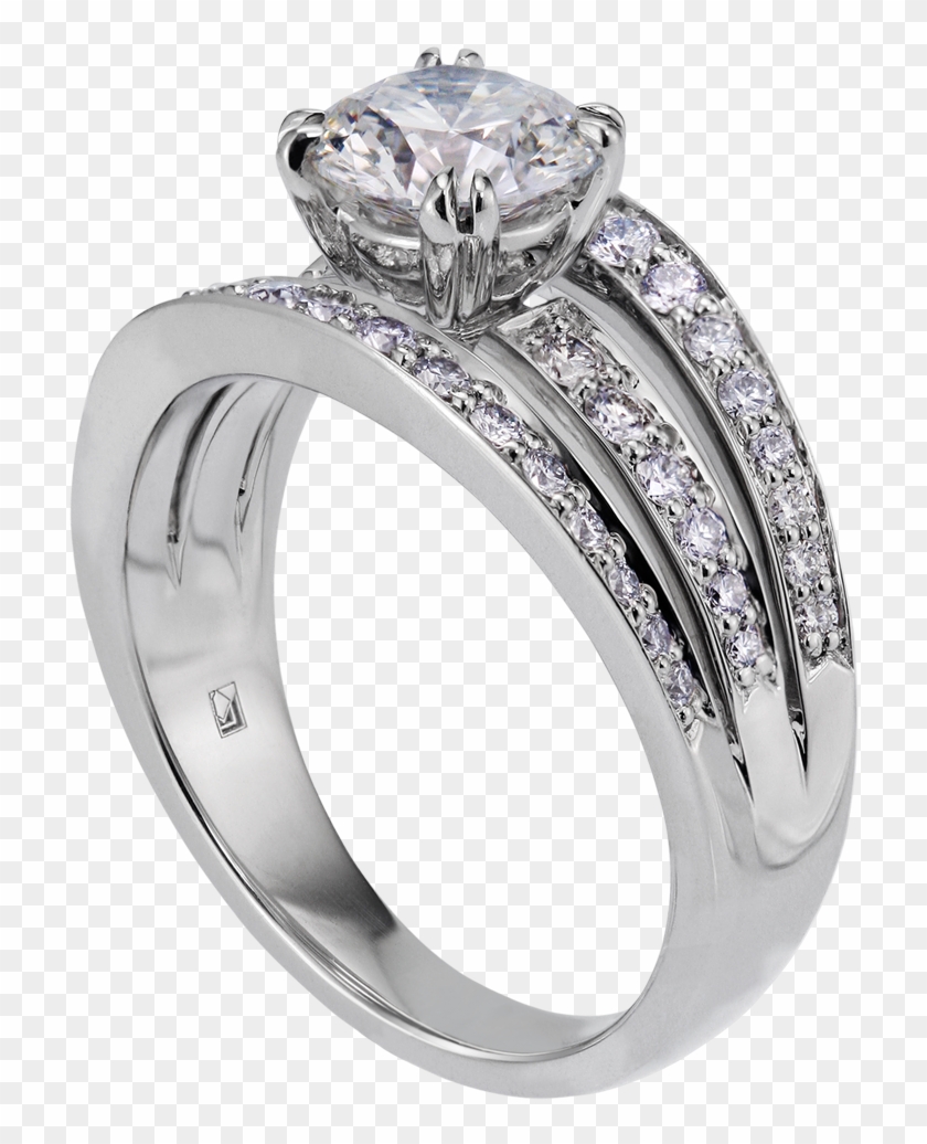 View A Small Sampling Of Our Engagement And Wedding - Solitaire Ring Band Designs Clipart #3593760