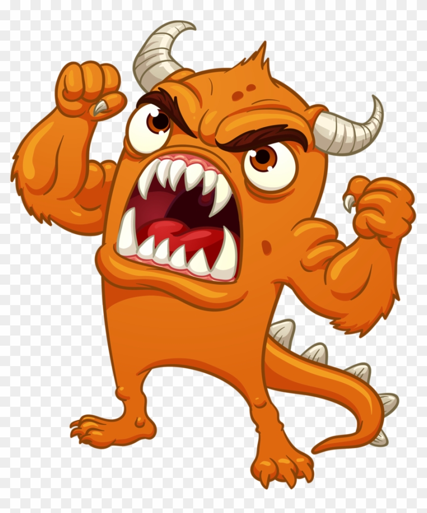 Monster * Robots - Monster In Cartoon Clipart #3593882