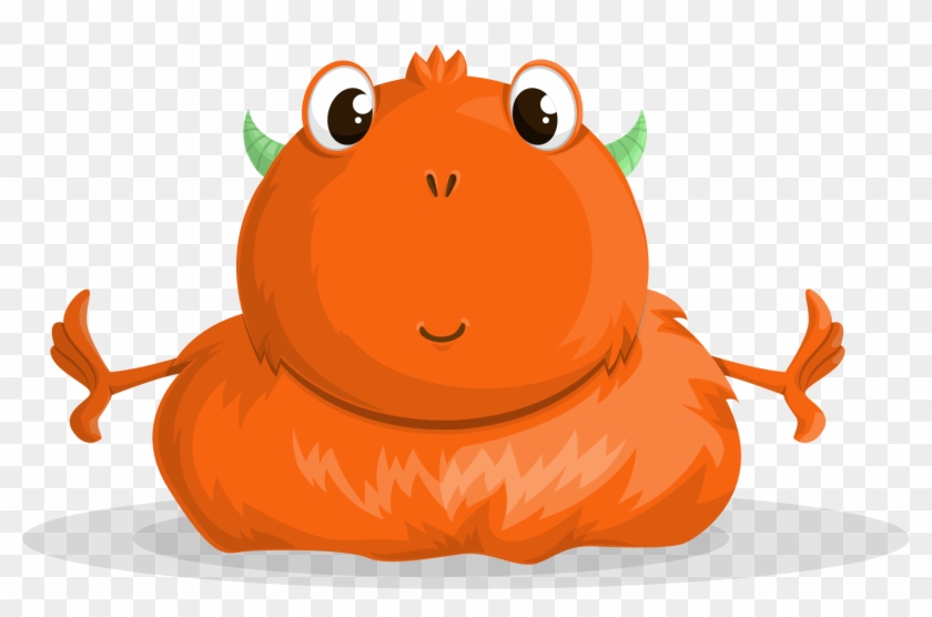 Free Vector Monster Illustration - Cartoon Clipart