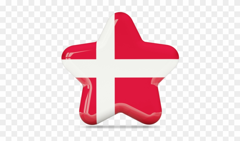 Illustration Of Flag Of Denmark - Flag Of Kosovo Clipart