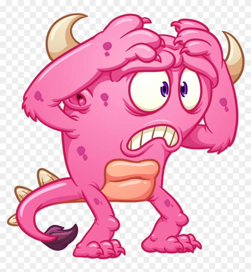 Monster * Robots - Pink Monsters Clipart