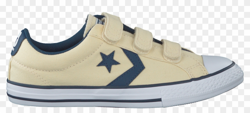 Boys White Converse Sneakers Star Player 3v Ox Kids - Converse Clipart
