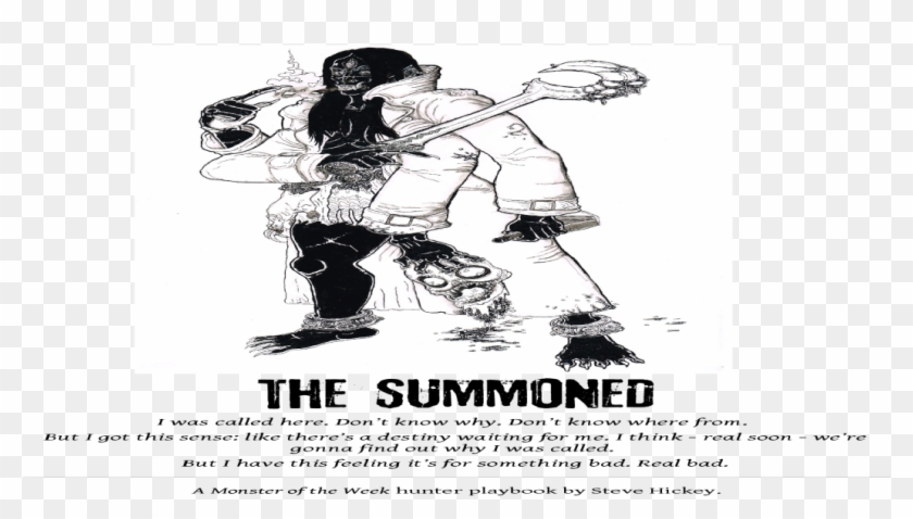 Monster Of The Week Playbooks - Poster Clipart