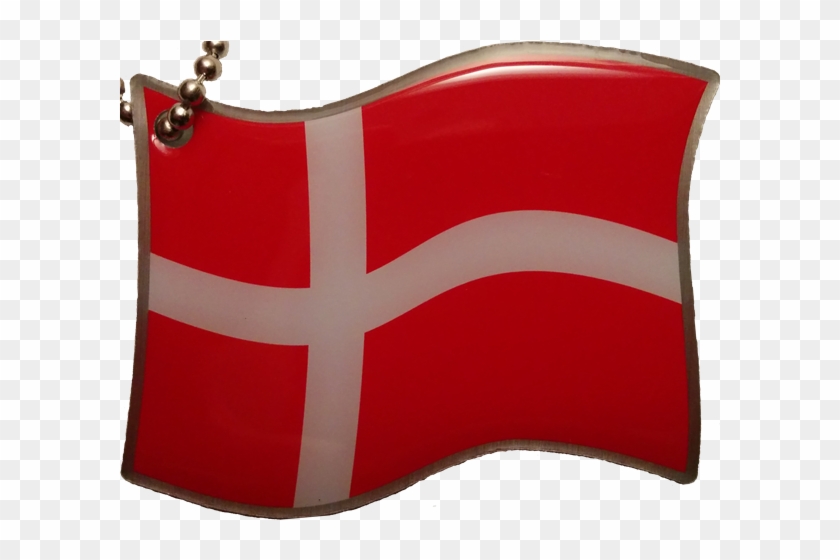 Danish Flag Tag Enlarge Image - Coin Purse Clipart #3594149