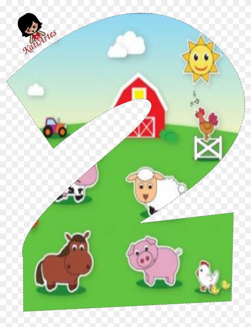 Fazendinha Números - Granja De Zenon Png Clipart