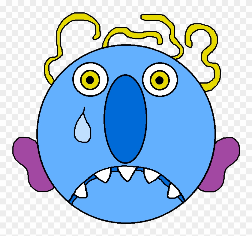 Sad Monster Cartoon Png Clipart #3594219