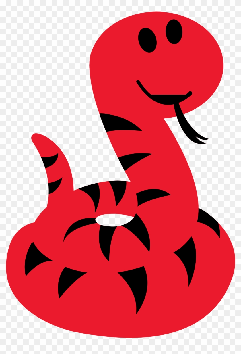 28 Collection Of Red Snake Clipart - Clip Art Red Snake - Png Download #3595050