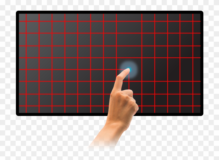 D&t D And T Ir Touch Sensor Touch Screen - Writing Clipart #3595280